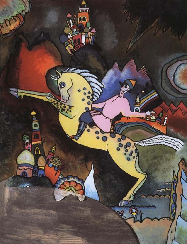 Wassily Kandinsky Rozsaszin lovas